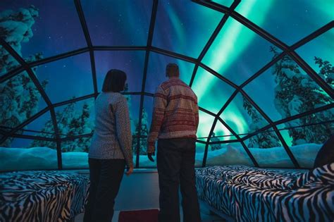 Must See: Insane Views Of The Northern Lights From Glass Igloos In Finland - Ecophiles