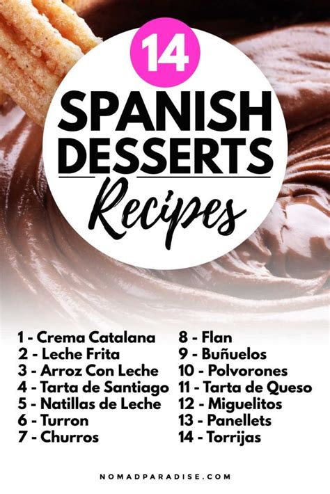 14 Most Popular Spanish Desserts with Recipes - Nomad Paradise