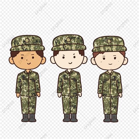 Army Soldier Clipart Transparent PNG Hd, Soldier Standing At Attention Army Clipart, Soldier ...