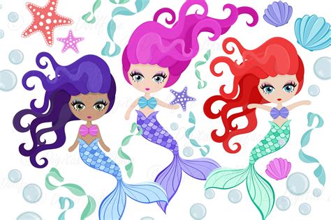 Cartoon mermaid – Telegraph