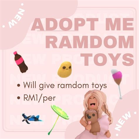 Roblox Adopt Me Random Toys, Video Gaming, Gaming Accessories, In-Game Products on Carousell