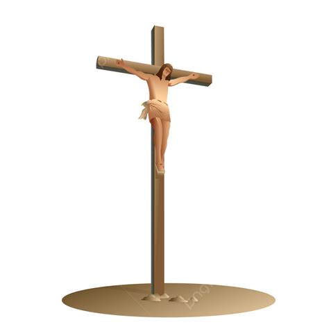 Crucifixion Of Jesus Christ Vector And Illustration, Jesus, Crucifixion, God PNG and Vector with ...