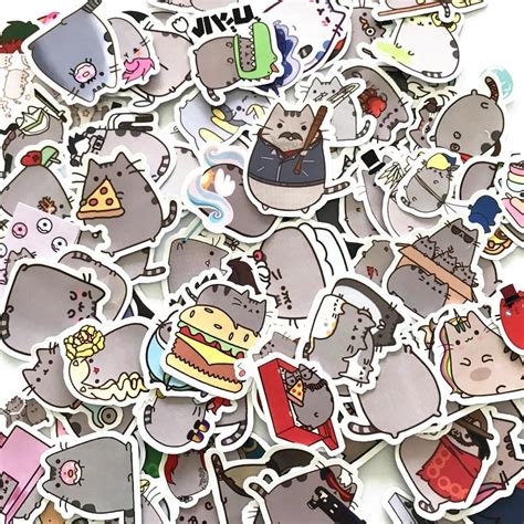 Pusheen Cat Stickers – arothy