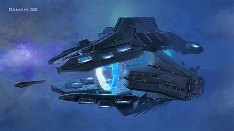 Osmani Space Station, Garret AJ | Starship concept, Concept ships, Spaceship art