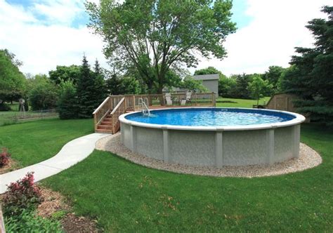 Yard Above Ground Pool Ideas On A Budget - Above ground pool ideas for your dreamed pool ...