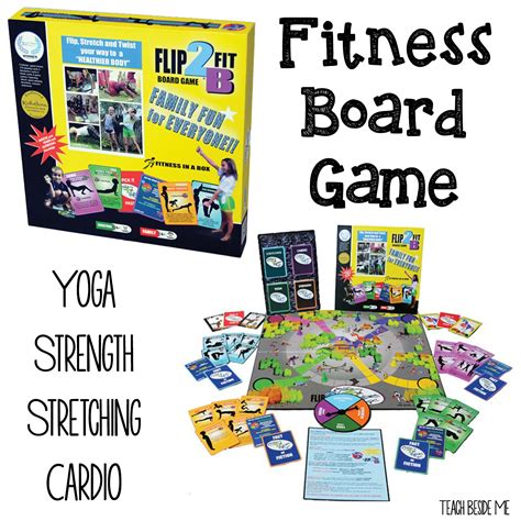 Fitness Board Game for Kids - Teach Beside Me