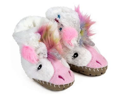 Kids Unicorn Slouch Slippers | Unicorn Slippers