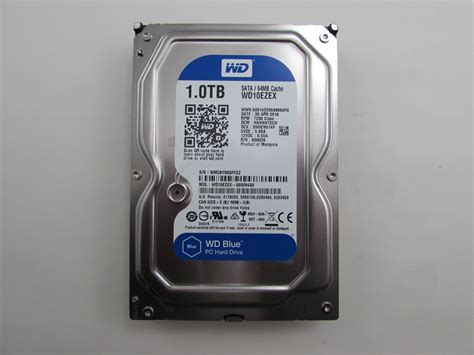 Western Digital WD10EZEX WD Blue 1.0TB 7200 RPM 64 MB SATA 6.0Gb/s Hard Drive - The620Guy.com