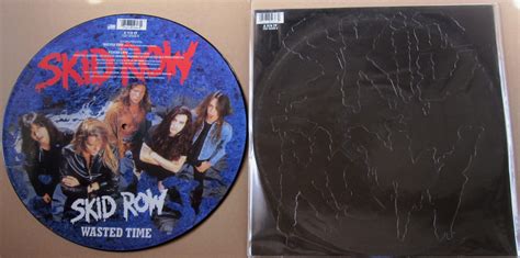 Totally Vinyl Records || Skid Row - Wasted time 12 Inch Picture Disc ...