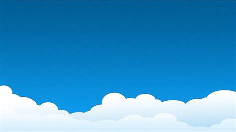 CLOUD SIMPLE par FYPO, fond de nuage de dessin animé Fond d'écran HD | Pxfuel