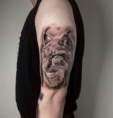 Lynx tattoo for men: a symbol of strength and masculinity - ️ Онлайн блог о тату IdeasTattoo