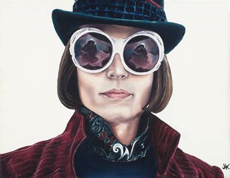 Willy Wonka Painting by Jewel K Flores | Saatchi Art