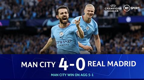 Man City Vs Real Madrid (4-0) | A Complete Footballing Masterclass | Champions League Highlights