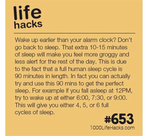 Life Hacks for Early Rising ☀️ | Useful life hacks, Life hacks, Hacks