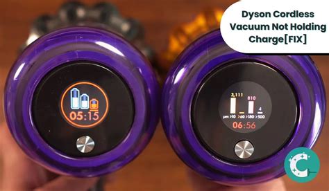 Dyson Cordless Vacuum Not Holding Charge –How to Fix It? - CleaningTuts