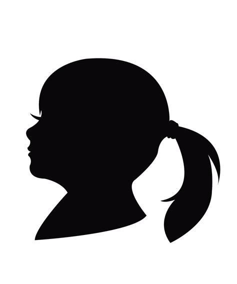 Head Profile Silhouette - Cliparts.co