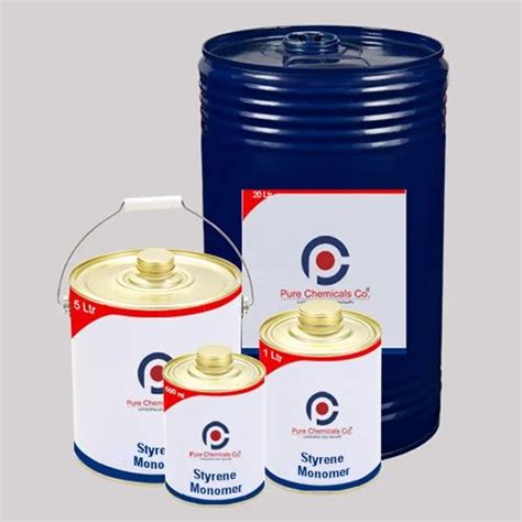 Styrene Monomer, 500ml And 20Ltr at best price in Chennai | ID: 5004566973