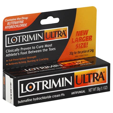 Lotrimin Ultra Antifungal Cream, 0.85 oz (24 g)