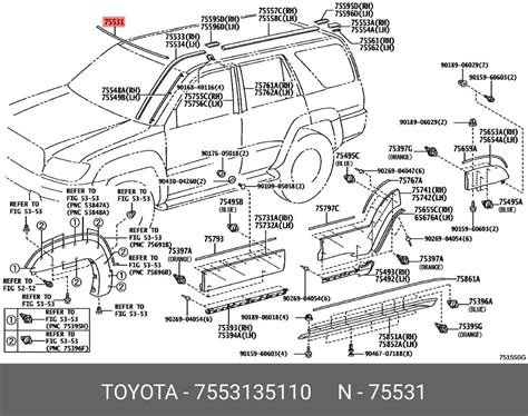 Explore the Detailed Parts Diagram of the 99 Toyota 4Runner