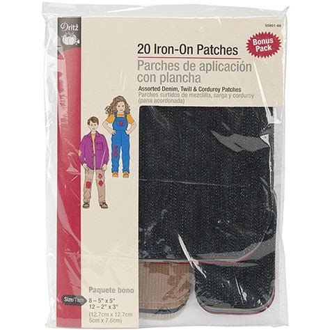 Iron, On Repair Patches, Dark Assortment - Walmart.com - Walmart.com