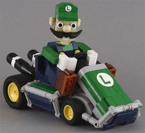 This AWESOME Mario Kart Lego is the blue shell of builds