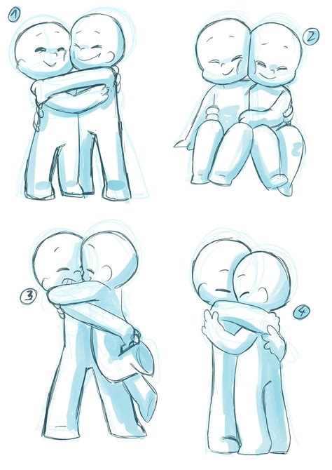 Cuddle Anime Chibi Couple Base : El titulo dice lo que contiene.