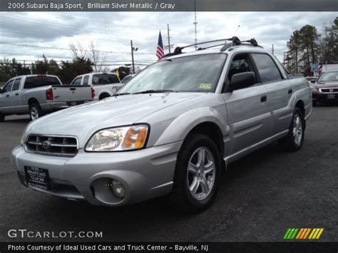 Brilliant Silver Metallic - 2006 Subaru Baja Sport - Gray Interior | GTCarLot.com - Vehicle ...