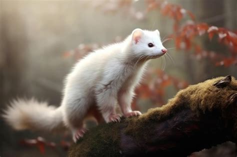 Premium AI Image | angora ferret in the natural environment