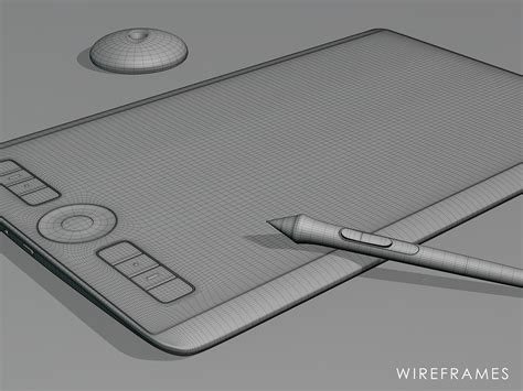 Wacom Intuos Pro - 3D Model on Behance