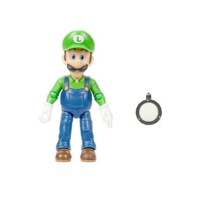 Nintendo The Super Mario Bros. Movie Luigi Figure With Flashlight Accessory : Target