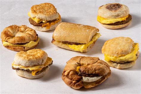 The Best Fast-Food Breakfast Sandwiches, Ranked