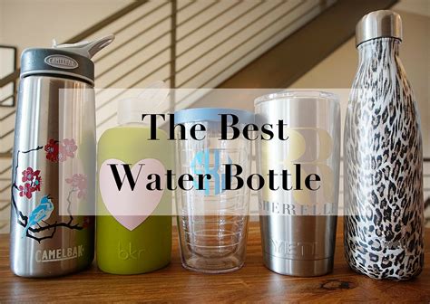 The Best Water Bottle (for obsessive types like me) — Sherrelle