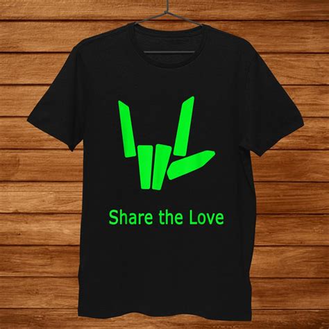 Share The Love Merch For Kids And Youth Shirt - TeeUni