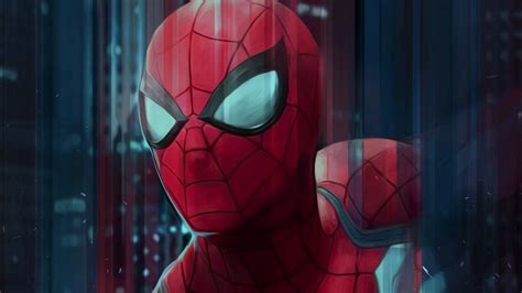 1920x1080 Spiderman Digital Art 4k Laptop Full HD 1080P HD 4k Wallpapers, Images, Backgrounds ...