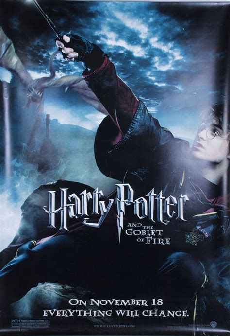 Harry Potter Goblet Of Fire Poster | Harry potter goblet, Harry potter poster, Fire movie