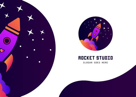 Rocketship Logo Design on Behance