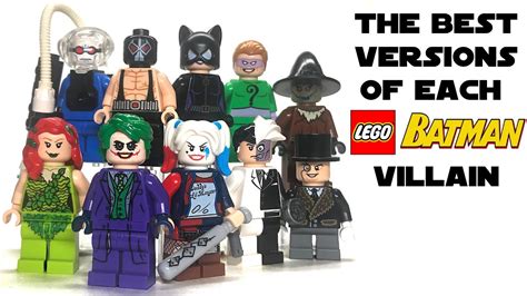 The BEST Versions of Each LEGO Batman Villain! - YouTube