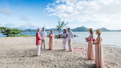 Private Beach Wedding - Awesome Caribbean Weddings