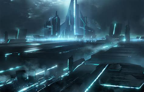 tron | Tumblr | Tron legacy, Tron art, Fantasy city