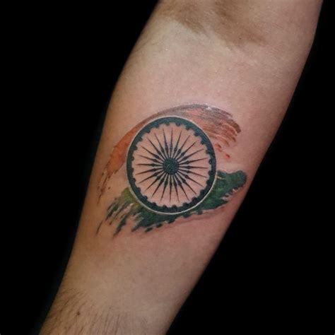 Ashok Chakra | Indian Flag Tattoo | Flag tattoo, Chakra tattoo, Hand tattoos for guys