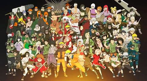 Naruto Shippuden All Characters Wallpapers - Top Free Naruto Shippuden All Characters ...