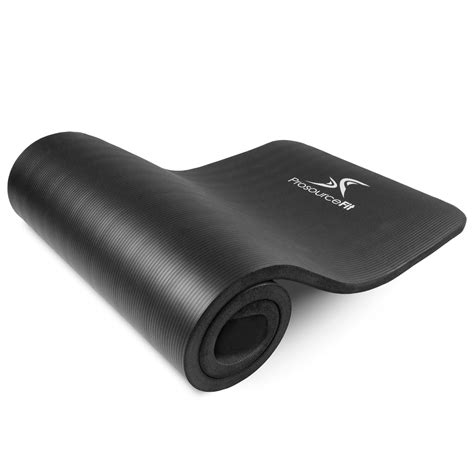 Extra Thick Yoga and Pilates Mat 1-in, Black - Walmart.com