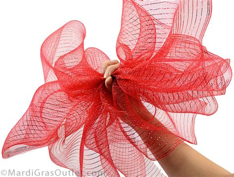 Party Ideas by Mardi Gras Outlet: Making a Large Bow with Deco Mesh