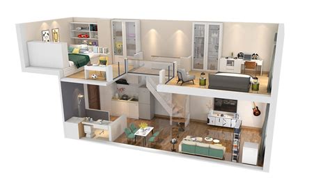 Duplex Apartment Floor Plans - floorplans.click