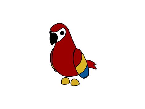 Adopt Me Pets Drawing Parrot | Drawing Ideas