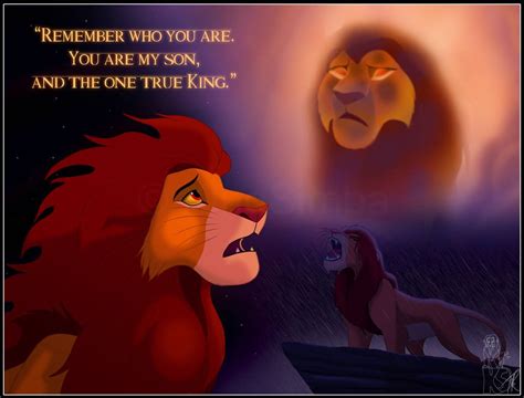 Lion King Mufasa And Simba Quotes