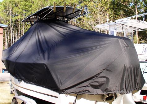 TTopCover™ T-Top Boat Cover, Sunbrella® 9.25oz./sq.yd. fabric, for Mako® 212CC (2008-2012) from ...