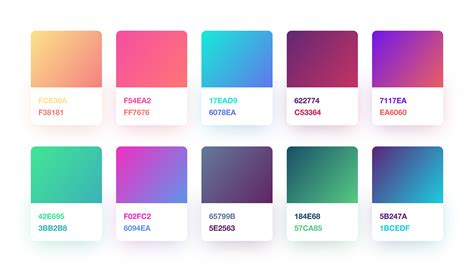 FREE Gradient Color Palette for Sketch Designers - FreebiesUI