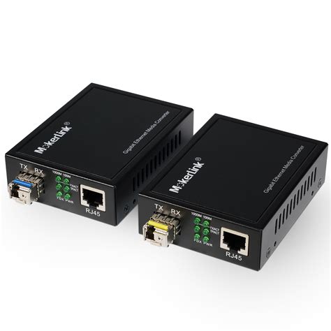 MokerLink Gigabit SFP to RJ45 Converter with Bidi Module