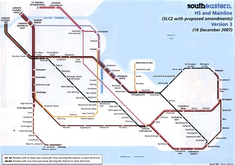 South Eastern Railway Map – Verjaardag Vrouw 2020